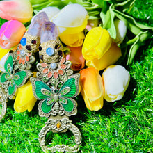 Load image into Gallery viewer, Amethyst Butterfly Bottle Opener