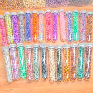 Tube beads collection