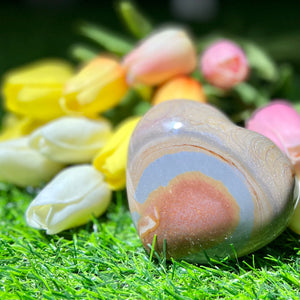 Ocean Jasper Heart