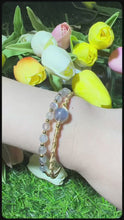 Load and play video in Gallery viewer, Blue moon stone bracelet
