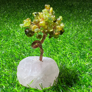 Crystal gravel tree