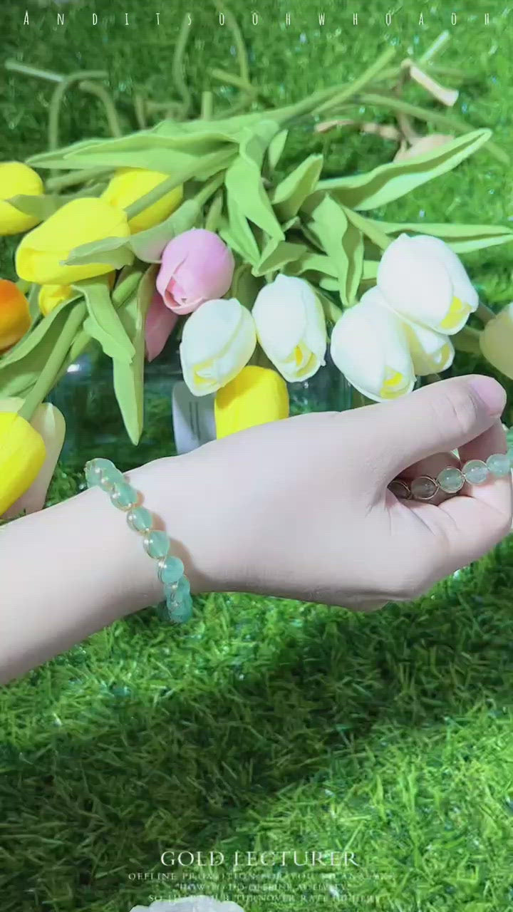 Green stawbery bracelets