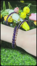 Load and play video in Gallery viewer, Amethyst  Bracelet
