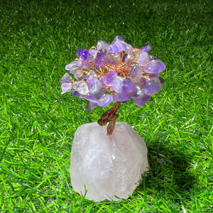 Crystal gravel tree