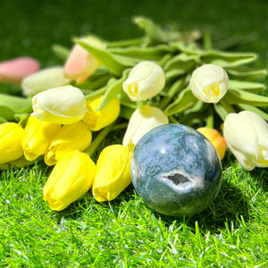 Moss Agate Sphere