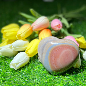 Ocean Jasper Heart