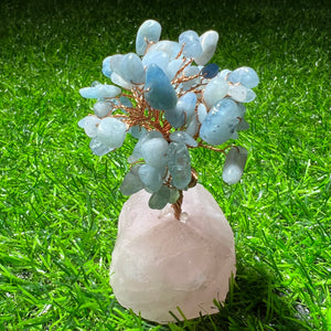 Crystal gravel tree