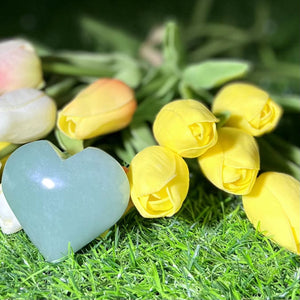 Green Aventurine Heart